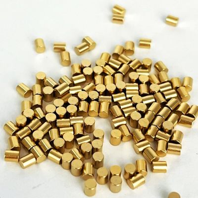 حزمة عجلة عالية الطاقة 3A 12V مطلية بالذهب SMT Pogo Pin 3mm ارتفاع 2.5mm قطر