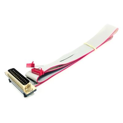 ميكرو مكافئ رابط سلك كهربائي مسطح IDC UL2651 كابل شريط مستطيل أحمر