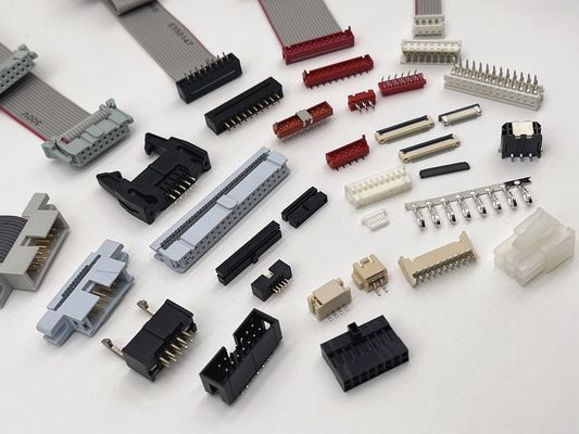 ميكرو مكافئ رابط سلك كهربائي مسطح IDC UL2651 كابل شريط مستطيل أحمر