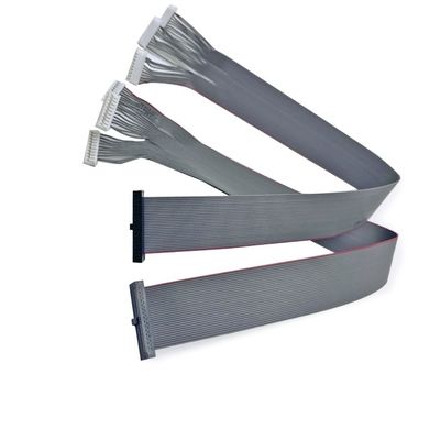 السيارات المسطحة 1.27mm كابل الشريط الطوق IDC رابط إلى JST سلك السلك