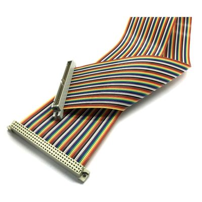 2.54mm 40 Pin IDC كابل الشريط المسطح معيار UL2651 للسيارات
