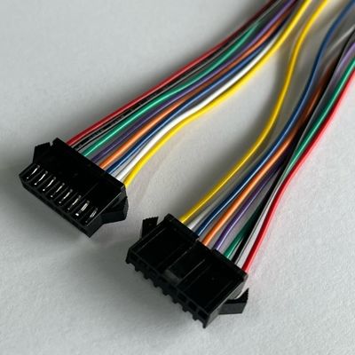 قابلة للتخصيص JST SM2.5 8 دبوس الاتصال الكهربائية السلك التجميع الحزام ul1007 24awg