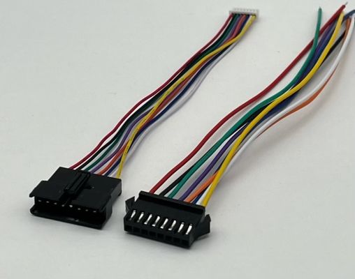 قابلة للتخصيص JST SM2.5 8 دبوس الاتصال الكهربائية السلك التجميع الحزام ul1007 24awg