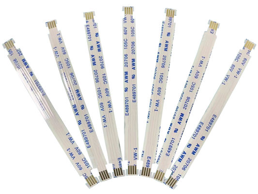 الكابل الإلكتروني المفرد FFC المفلس Awm 20706 20624 20798 105c 60v Vw-1 80c 60v