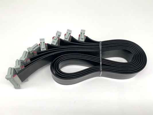 10 - 64 دبوس كابل مسطح 1.27x2.54mm Pitch IDC Connector مجموعة كابل الشريط المسطح