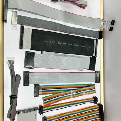 DIP 2.54x7.62mm الكابل المسطح السلك الكهربائي إلى الجهاز الاتصالات السلك المسطح السلاح