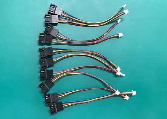 JST SH 1.0mm Pitch 4 Pin Connector Wire Harness مع فحص الاختبار بنسبة 100%