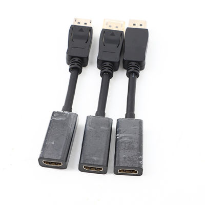 التجميع الكابل المصبوب بالذهب 4K HDTVI 1.4 2.0 كابل 30AWG للفيديو الشخصي
