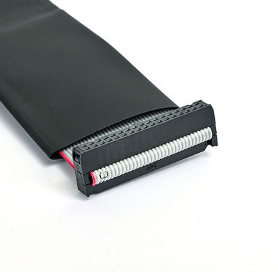 26 دبوس 34 دبوس شريط الكابل تجميع IDC مع 2.54mm IDC إلى IDC سوكت أنبوب أسود