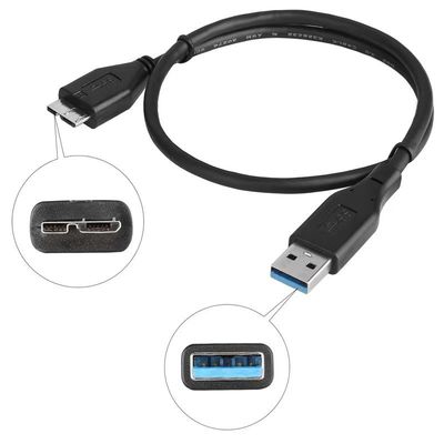 شحن سريع نقل البيانات كابل USB 28AWG كابل البيانات الطول المخصص