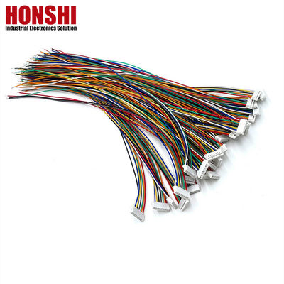 JST SH ZH PH XH Connector 2 4 8 10 دبوس محطم 1571 26AWG سلك الحزام