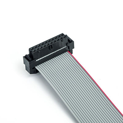 2.0 ملم طابق الشريط الكابل تجميع IDC إلى IDC 20Pin سوكت مع UL2651 28awg
