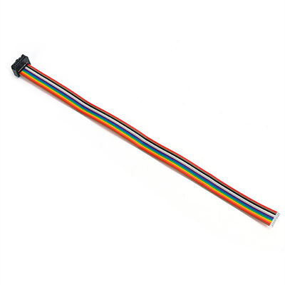 تخصيص 2.54mm 12 دبوس شريط كابل IDC سوكت UL2651 28AWG التجميع الأسلاك المسطحة