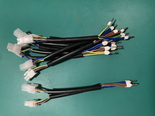 حزمة السلك الحديدية 18 - 26Awg JST Connector إلى 4.8mm 6.3mm Y Terminal
