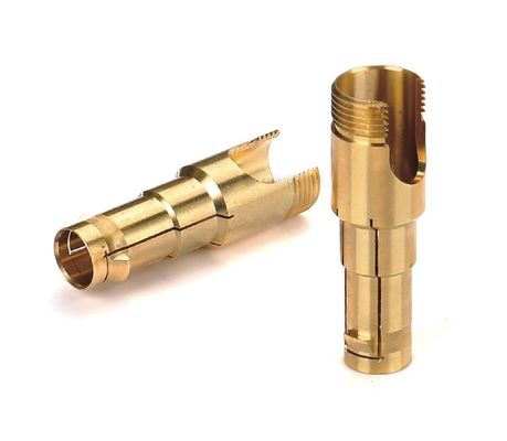 أجزاء معالجة الحاسب الآلي من النحاس المخصصة 1.5mm 2mm 4mm 5mm 6mm 8mm النحاس الدقيق