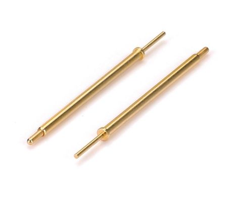 مكونات المكونات المعدنية 2.0x18.5mm المصفوفة بالذهب