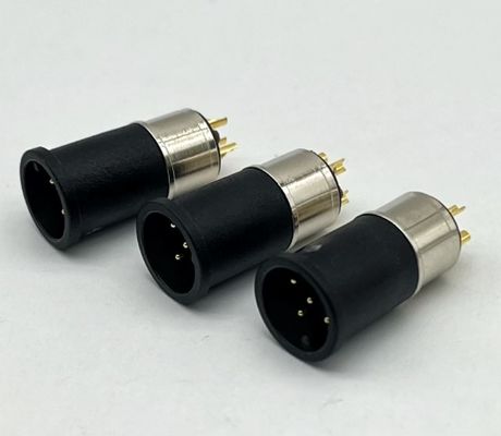 M12 5 دبوس إمرأة وذكر لوحة جبل متعدد دبوس كابلات دائرية مصابيح مقاومة للماء