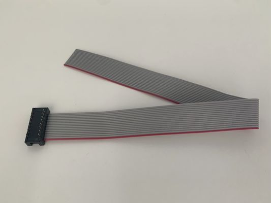 DIP القابس الرمادي الكابل المسطح جمع 16 دبوس شريط الكابل UL2651 28awg 2.54mm Pitch