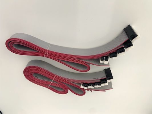 DIP القابس الرمادي الكابل المسطح جمع 16 دبوس شريط الكابل UL2651 28awg 2.54mm Pitch