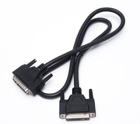 كابل مخصص D Sub 13W3 وصلة الطاقة محمي DB9 DB15 كابل ذكر إلى أنثى