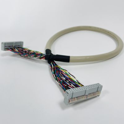 UL20706 كابل IDC المستدير 34pin 40pin Pitch 2.54mm IDC Connector للالكترونيات