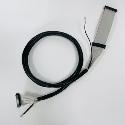 UL20706 كابل IDC المستدير 34pin 40pin Pitch 2.54mm IDC Connector للالكترونيات