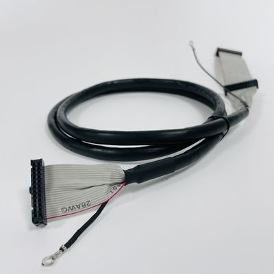 UL20706 كابل IDC المستدير 34pin 40pin Pitch 2.54mm IDC Connector للالكترونيات