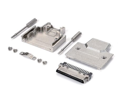 MDR PCB وصلة SCSI مستقيمة 14 20 26 36 50 دبوس 68 دبوس 100 دبوس