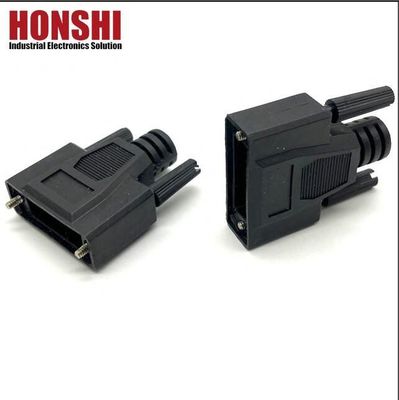 3V3 30A نوع اللحام ذكر D Sub Connector مع مواد الاتصال المصفوفة بالذهب النحاس