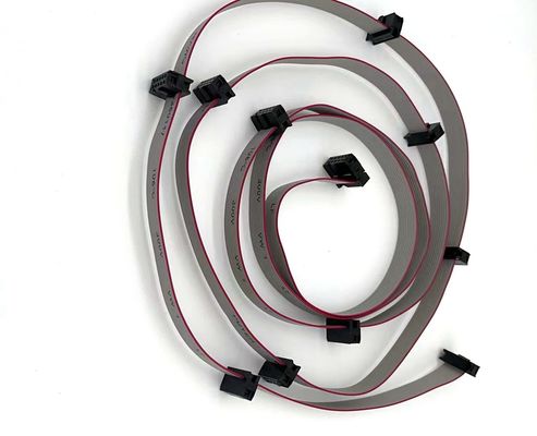 تخصيص 6 دبوس - 64P IDC الكابل المسطح التجميع 2.54mm كابل الشريط الطوق