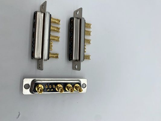 ربط الطاقة للسيارات D SUB 9W4 إمرأة لحام نحاس C3604 للكابل