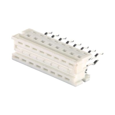 6 إلى 24 دبوس كابل شريط 2.54mm UL2651 كابل شريط IDC الأبيض