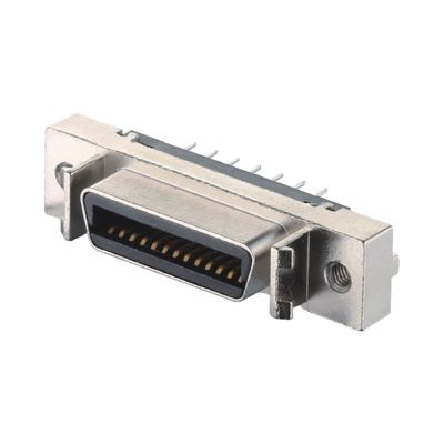 HPCN Wire to Board Connector MDR SCSI Pitch 1.27mm 14 Pin ذكر إمرأة