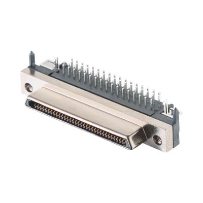 مواد قشرة سبيكة الزنك 68 دبوس SCSI وصلة طراز VHDCI HPCN الذكور