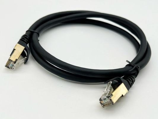 كابل شبكة RJ45 SFTP Cat5e Cat6a Cat7 Cat8 UTP كابل في شبكة الكمبيوتر