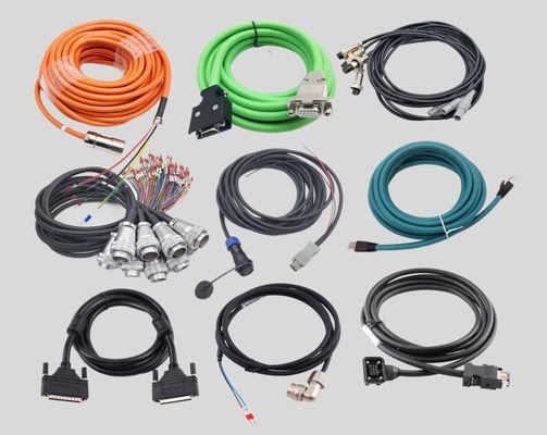 كابل الصلة SCSI الرمادي المخصص 68 دبوس 100 دبوس كابل ذكر Ul20276 28awg كابل