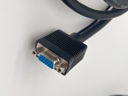 كابل VGA ODM للذكور 15 دبوس D كابل SUB إناث DB15 UL20276 كابل