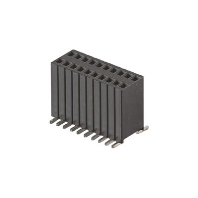 1.27x2.54mm SMD نوع اللوحة إلى اللوحة رابط 2x2 2x50pin إمرأة رابط رأس الدبوس