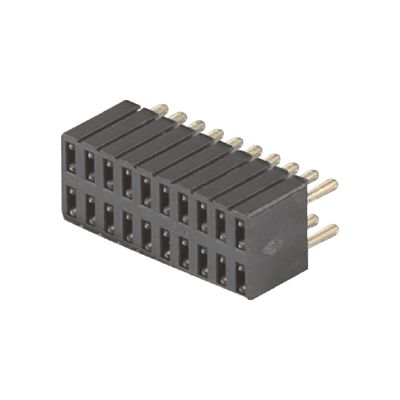 1.27x2.54mm SMD نوع اللوحة إلى اللوحة رابط 2x2 2x50pin إمرأة رابط رأس الدبوس