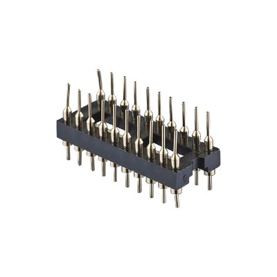 المعدات المستديرة لـ SMT نوع PCB H3.0mm 6 Pin - 64 Pin IC Socket