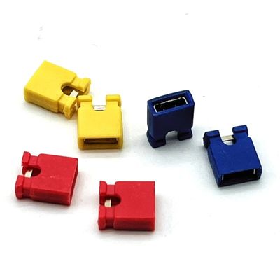 مركبات السيارات القفز المصغرة جهاز اتصال من مجلس إلى مجلس المجلس المقبس الإناث 1.27mm 2mm 2.54mm Pitch Black Red Yellow مع Ni Plating