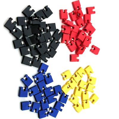 مركبات السيارات القفز المصغرة جهاز اتصال من مجلس إلى مجلس المجلس المقبس الإناث 1.27mm 2mm 2.54mm Pitch Black Red Yellow مع Ni Plating