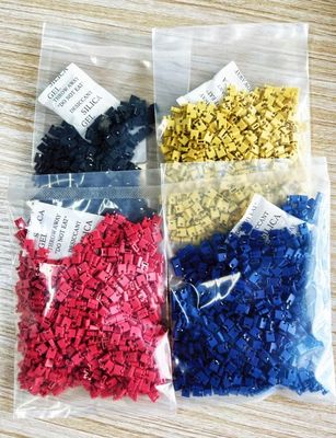 3A-5A 2.54mm Pitch Mini Jumper Height 6.0mm الأحمر الأزرق الأصفر الأسود مع غطاء الشكل المفتوح