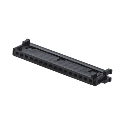 8 دبوس - 24 دبوس ربط IDC واحد صف 2.54mm الطول الأسود