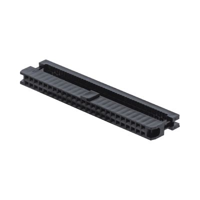 8 دبوس - 24 دبوس ربط IDC واحد صف 2.54mm الطول الأسود
