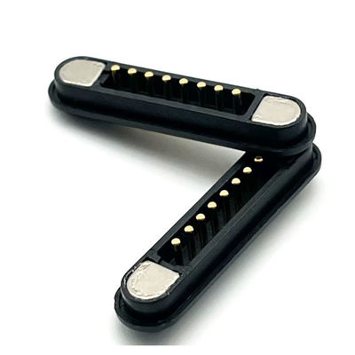 رابط مغناطيسي ذكر إناثي 8pin Pogo Pin Connector للوحة PCB