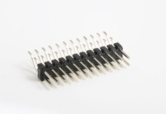 ربط طابعة مزدوجة لللوحة إلى اللوحة 2.54mm Pitch 2 pin 20 pin 80 pin PCB مستقيم