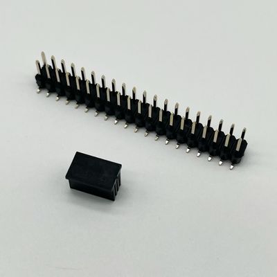 2.54mm Pitch Pin Header Connector 2 Pin - 80 Pin DIP SMT PCB Male Header Connector (موصول الرأس الذكور)