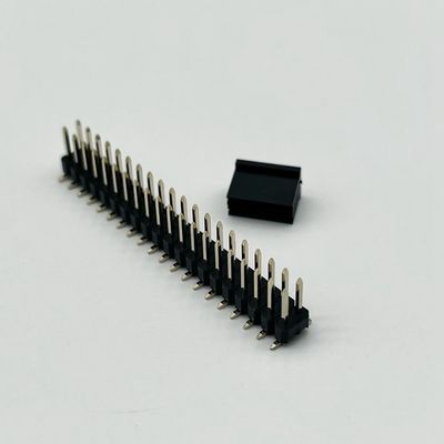 2.54mm Pitch Pin Header Connector 2 Pin - 80 Pin DIP SMT PCB Male Header Connector (موصول الرأس الذكور)