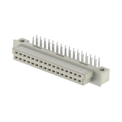 2 صفوف 32 دبوس IDC نوع المرفق Din41612 2.54ملم الطول المرفق الإناث